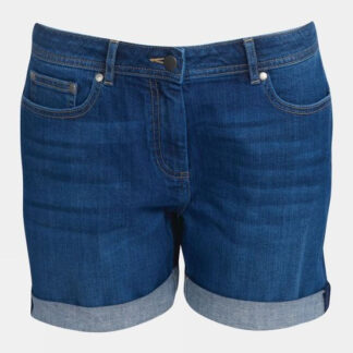 Barbour Womens Maddison Denim Shorts - Blue