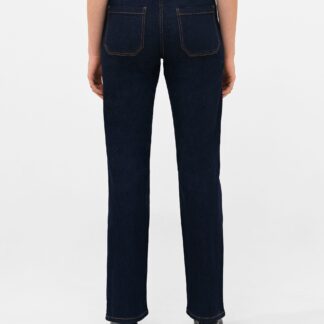 French Connection Women's High Waisted Wide Leg Jeans - 6 - Blue, Blue