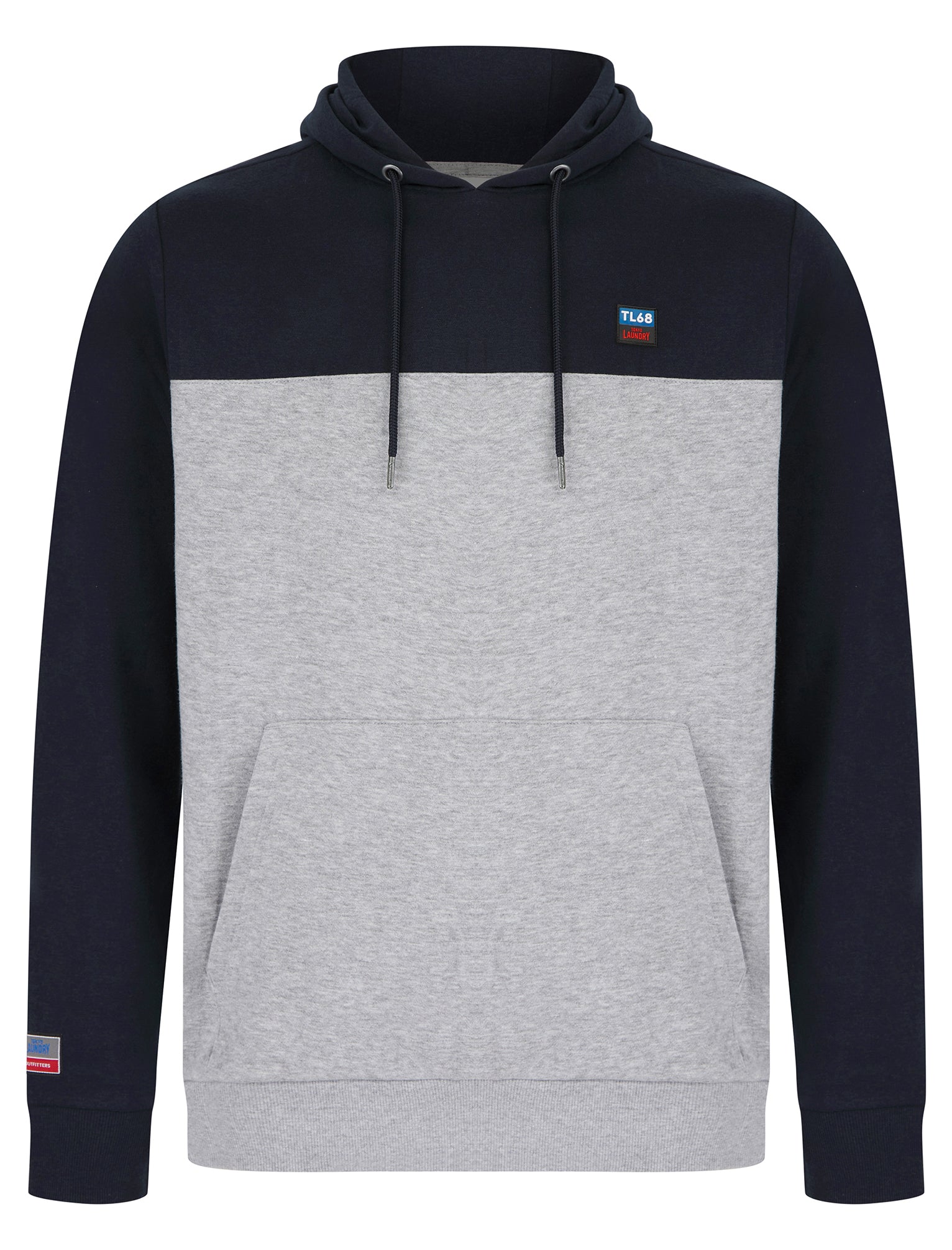 Hoodies / Sweatshirts Tremonti Colour-Block Brushback Fleece Pullover Hoodie in Sky Captain Navy / S - Tokyo Laundry