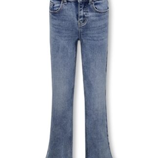 Kids Only Girls Relaxed Denim Flared Jeans (8-14 Yrs) - 13y - Blue Denim, Blue Denim