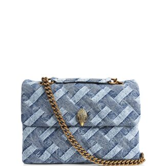 Kurt Geiger London Kensington Medium Denim Crossbody