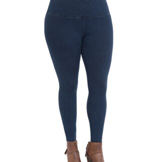 Lysse Plus Denim-Look Leggings