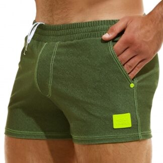 Modus Vivendi Jeans Swim Shorts - Khaki