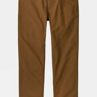 Patagonia Mens Twill Traveler 5-Pocket Trousers - Lt Brown