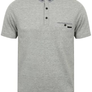 Polo Shirts Dunbar Cotton Jersey Polo Shirt in Light Grey Marl - Dissident / S - Tokyo Laundry