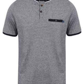 Polo Shirts Elgood Feeder Stripe Jersey Polo Shirt in True Navy - Le Shark / S - Tokyo Laundry