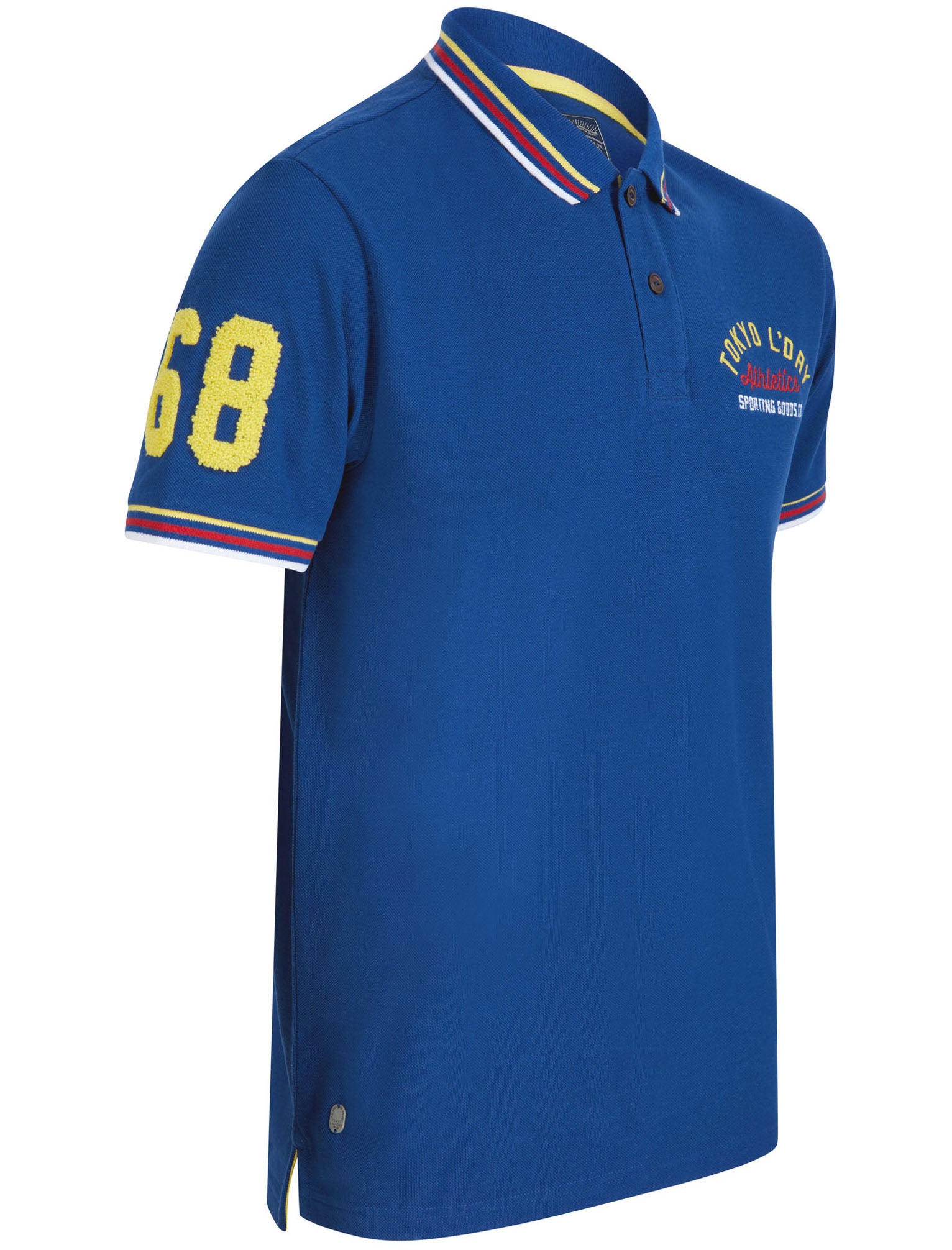 Polo Shirts Parkersburg Cotton Pique Polo Shirt In Sodalite Blue / S - Tokyo Laundry