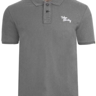 Polo Shirts Rochester Polo Shirt in Mid Grey Marl / S - Tokyo Laundry