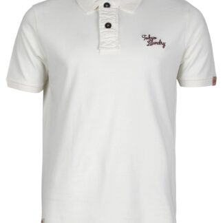 Polo Shirts Sophomore Cream Polo Shirt / S - Tokyo Laundry
