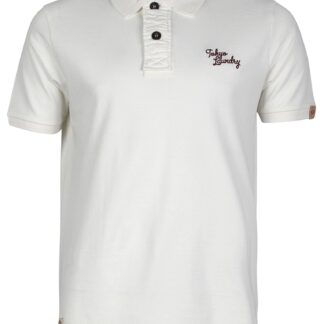 Polo Shirts Sophomore White Polo Shirt / S - Tokyo Laundry