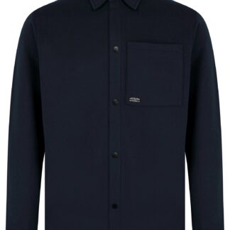 Shirts Commander Brushback Fleece Overshirt Jacket in Sky Captain Navy / S - Tokyo Laundry