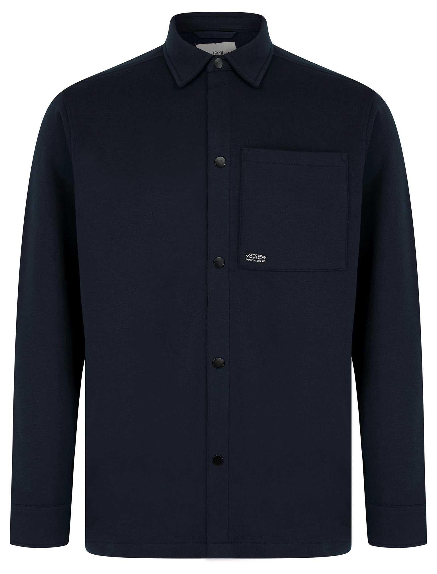 Shirts Commander Brushback Fleece Overshirt Jacket in Sky Captain Navy / S - Tokyo Laundry