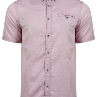 Shirts Sedona Short Sleeve Cotton Shirt in Red Plum / S - Tokyo Laundry