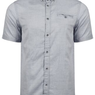 Shirts Sedona Short Sleeve Cotton Shirt in Slate Blue / S - Tokyo Laundry