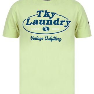 T-Shirts Standard Motif Cotton Jersey T-Shirt in Tender Greens / S - Tokyo Laundry