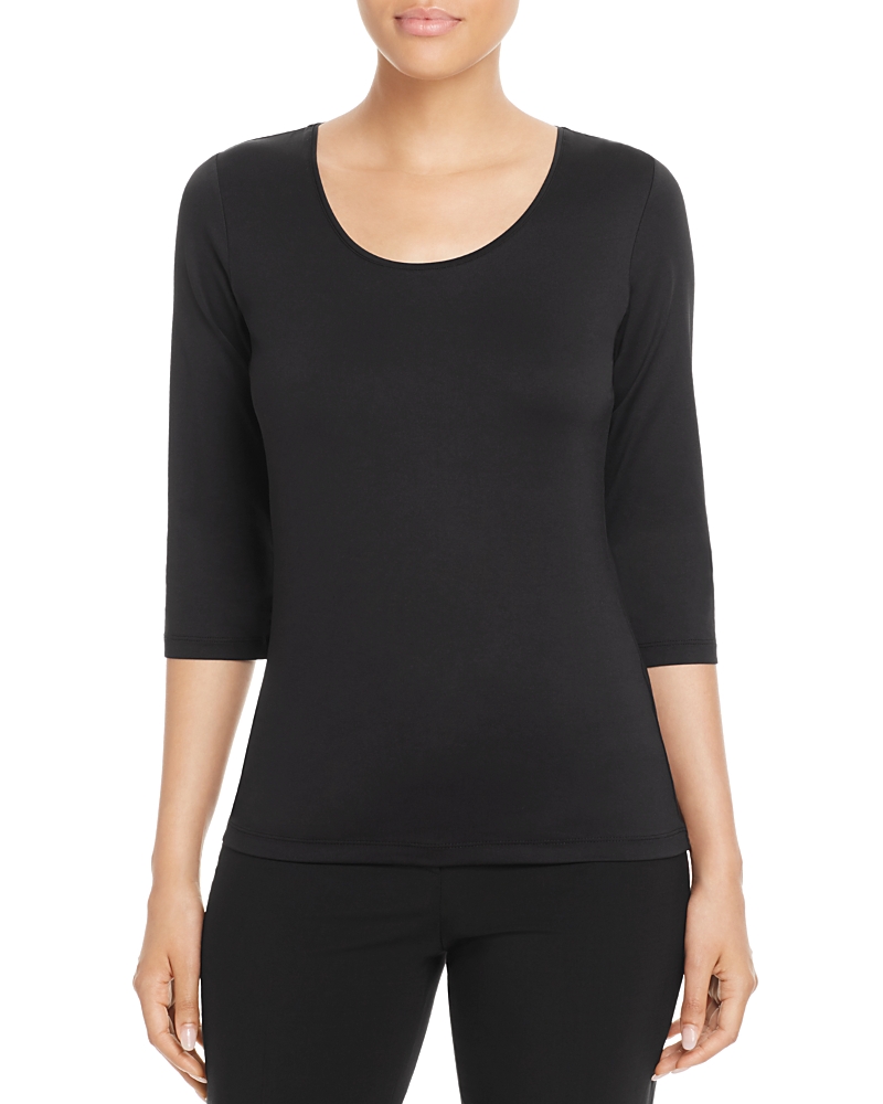 Boss Scoop Neck Tee