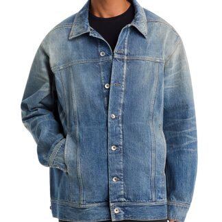Drkshdw Rick Owens Jumbo Denim Worker Jacket