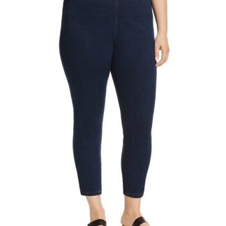 Lysse Plus Toothpick Crop Denim Leggings