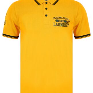 Polo Shirts Fotos Cotton Pique Polo Shirt in Artisan's Gold / S - Tokyo Laundry