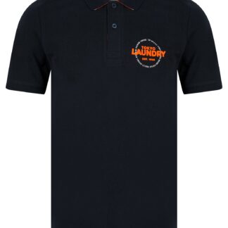 Polo Shirts Kairo Cotton Pique Polo Shirt in Sky Captain Navy / S - Tokyo Laundry