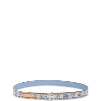 Tory Burch Women's Miller Denim & Leather Belt