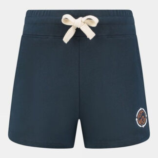 Blue Loop Originals Womens Blue Fleece Shorts - Dk Blue