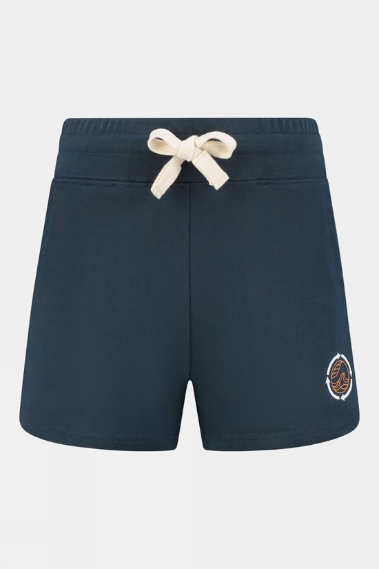 Blue Loop Originals Womens Blue Fleece Shorts - Dk Blue