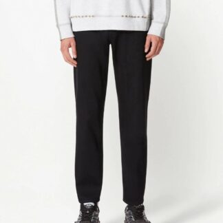 VALENTINO BLACK UNTITLED STUD JEANS Size: 32, colour: BLACK
