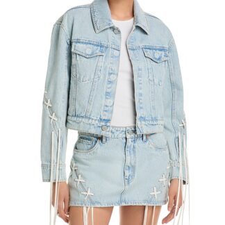 Blanknyc Tie Breaker Denim Jacket
