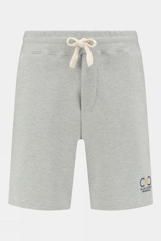 Blue Loop Originals Mens Blue Fleece Shorts - Dk Grey