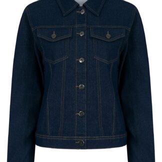 Coats / Jackets Mesa Women's Stretch Cotton Denim Jacket in Indigo Wash - Amara Reya / 10 - Tokyo Laundry