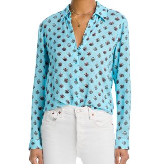 L'Agence Holly Long Sleeve Blouse