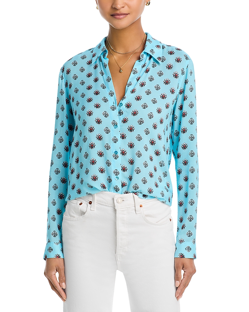 L'Agence Holly Long Sleeve Blouse