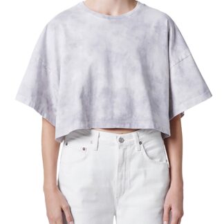 Agolde Arli Oversized Cropped Tee