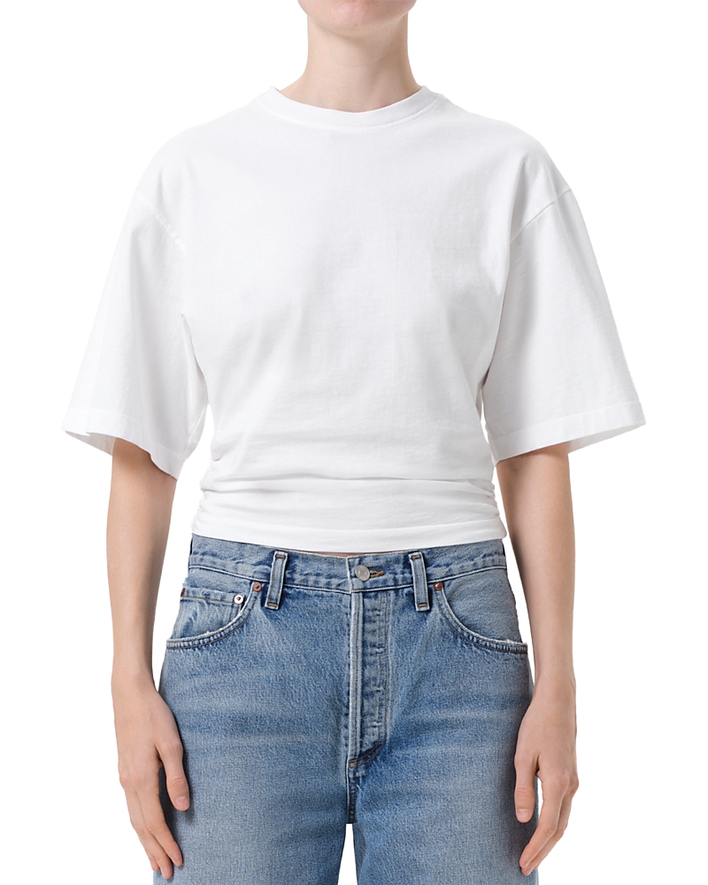 Agolde Shari Sculptural Tee