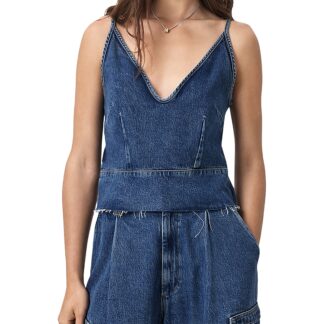 Allsaints Lilah Denim Top
