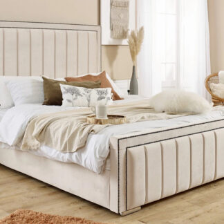 Experience Premium Comfort With The Houston Plush Luxury Bed Frame | Wowcher