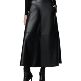 Joe's Jeans x Dani Michelle The Tavi Faux Leather Maxi Skirt