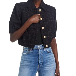 L'Agence Cove Tweed Jacket