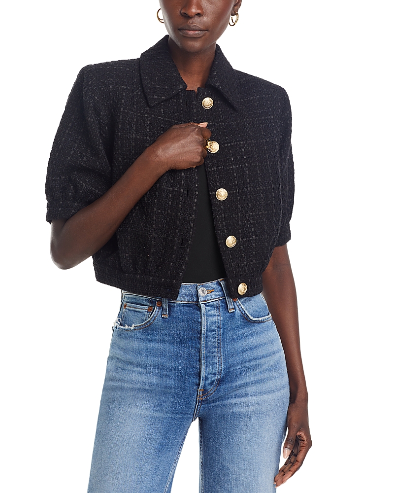 L'Agence Cove Tweed Jacket