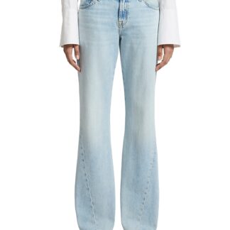 7 For All Mankind Spencer High Rise Kick Flare Jeans in Tempe