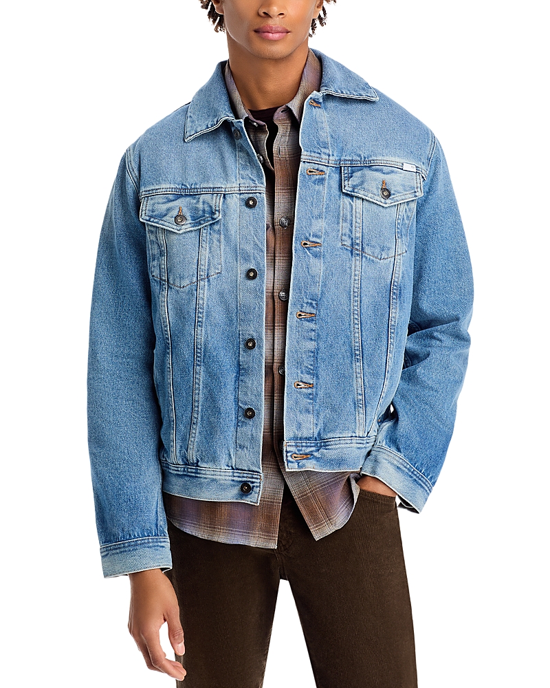 Ag Classic Trucker Jacket in Rockaway Blue