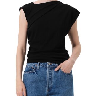Agolde Beth Asymmetric Tee