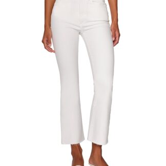 DL1961 Bridget Bootcut High Rise Instasculpt Crop Jeans in White