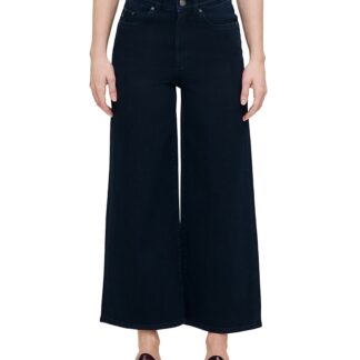 DL1961 Petite Hepburn Wide Leg High Rise Ankle Jeans