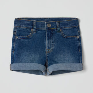 Denim shorts with pockets
