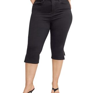 Good American Capri Jeans in Black