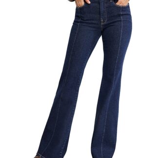 Good American Good Legs Flare Jeans in Indigo 983