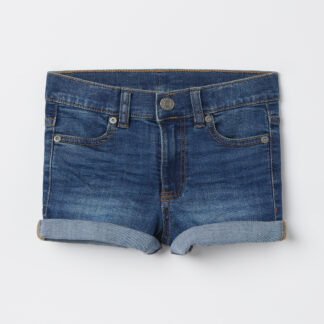 Jean shorts with pockets