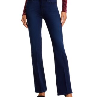 Paige Laurel Canyon High Rise Flare Jeans in Manifesto
